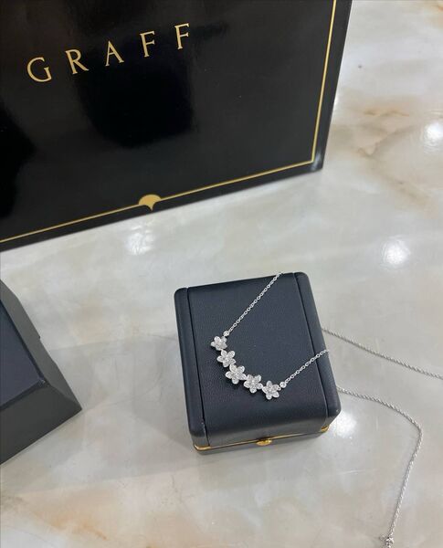 Колье Graff графитовый 176056-3