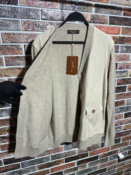 Мужской кардиган Loro Piana мужской графитовый 159351-5