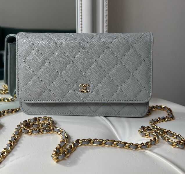 Сумка Chanel Mini женский кожа графитовый 143080