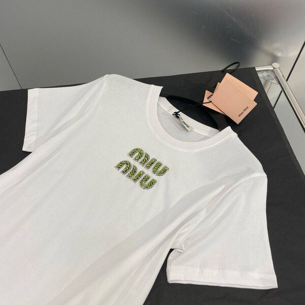 Футболка Miu Miu женский белый 139761-2