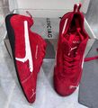 Кроссовки Balenciaga Puma женский замша бордовый 188035-1