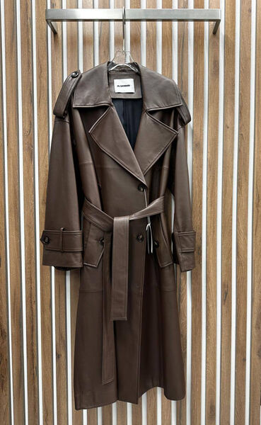 Плащ Jil Sander женский кожа 127647-2