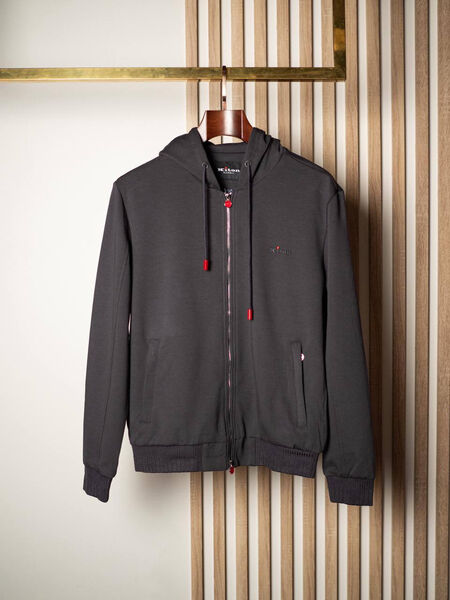 Мужской костюм Kiton мужской графитовый 162688
