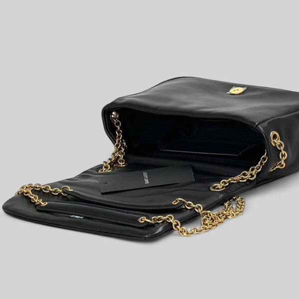Сумка Saint Laurent женский кожа черный 160323-4