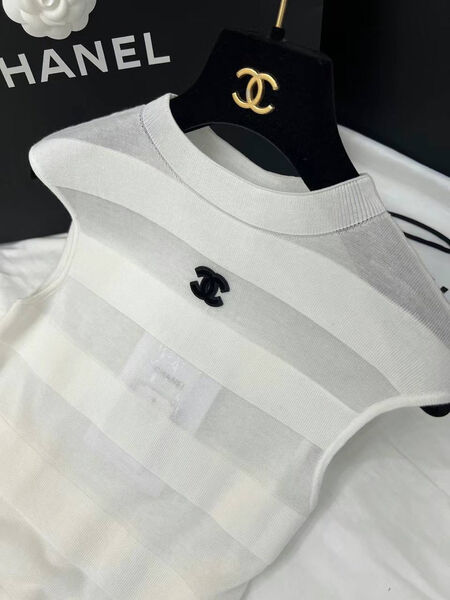 Майка Chanel женский белый 187017-2