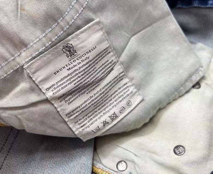 Мужские джинсы Brunello Cucinelli мужской джинса бирюзовый 133673-5