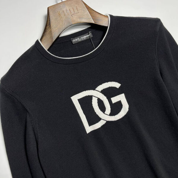 Мужской свитер Dolce&Gabbana мужской трикотаж черный 132539-2