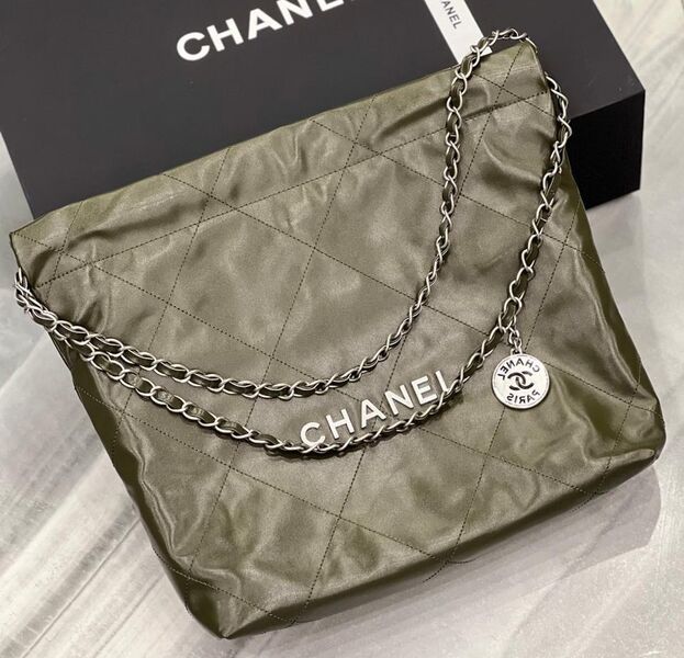 Сумка Chanel 22 женский кожа черный 109425