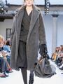 Шуба Max Mara женский темно-серый 91286