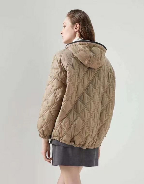 Куртка Brunello Cucinelli женский бежевый 37701-2