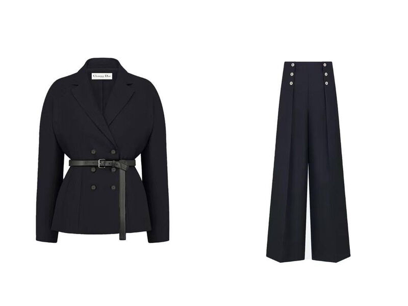 Костюм Christian Dior женский черный 187400-4