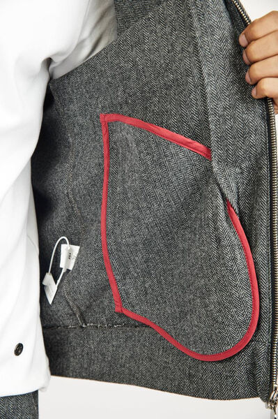 Мужской костюм Kiton мужской графитовый 158440-7