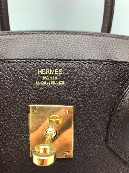 Сумка Hermès Birkin 30 ручная работа женский кожа 75339-6