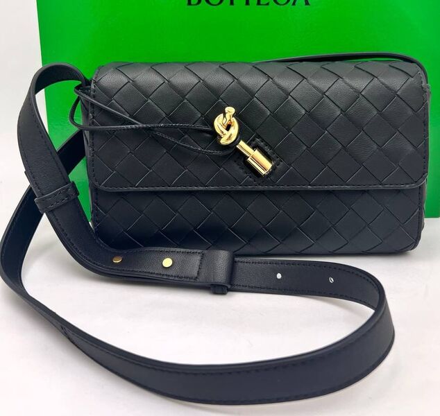 Сумка Bottega Veneta Mini женский черный 156376