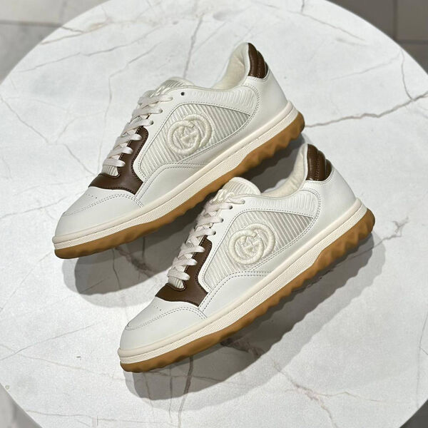 Кеды Gucci женский кожа белый 114768-3