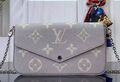 Сумка Louis Vuitton женский кожа графитовый 179907-1