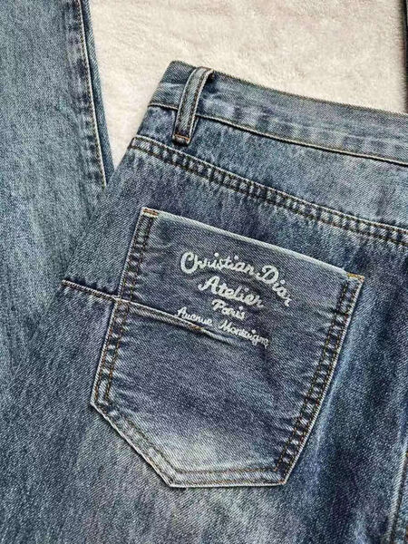 Мужские джинсы Christian Dior мужской джинса синий 131676-6