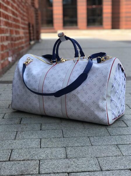 Дорожная сумка Louis Vuitton мужской бирюзовый 19219-3