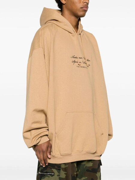 Мужское худи Vetements мужской бежевый 157422-3