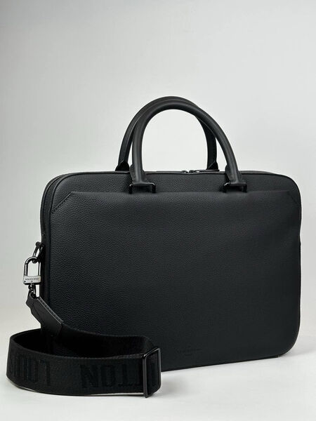 Мужской портфель Louis Vuitton мужской кожа черный 147895