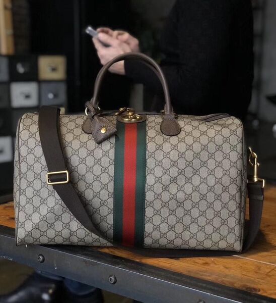 Дорожная сумка Gucci мужской канва 19156
