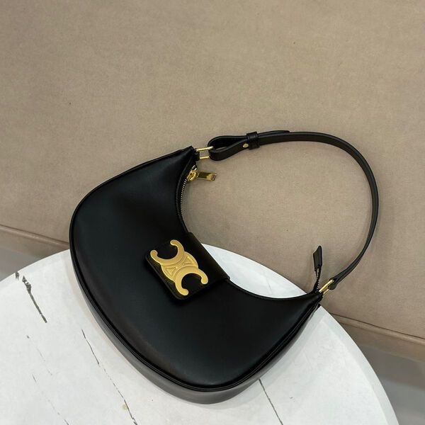 Сумка Celine женский кожа черный 120991-3