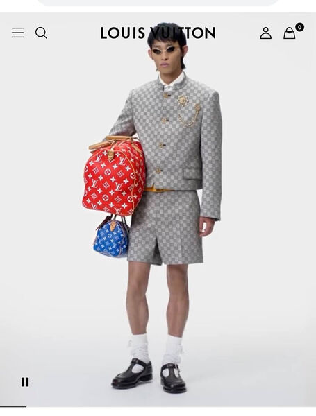 Сумка Louis Vuitton женский кожа бирюзовый 161959-10