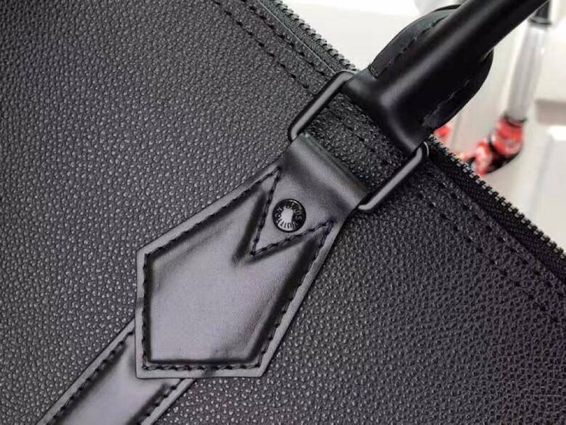 Мужской портфель Louis Vuitton мужской кожа черный 52092-6