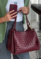 Сумка Bottega Veneta женский кожа бордовый 156361-4