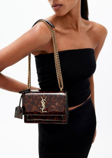 Сумка Saint Laurent женский кожа 188202-2