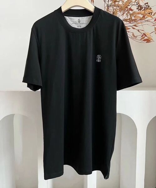 Мужская футболка Brunello Cucinelli мужской черный 114394