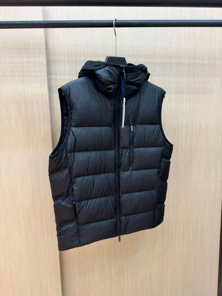 Мужской жилет Moncler мужской синий 163236-2