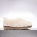 Угги Ugg Hailey Fluff Slippers женский натуральный мех бежевый 163224-2