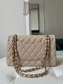 Сумка Chanel 2.55 женский кожа бежевый 146987-3