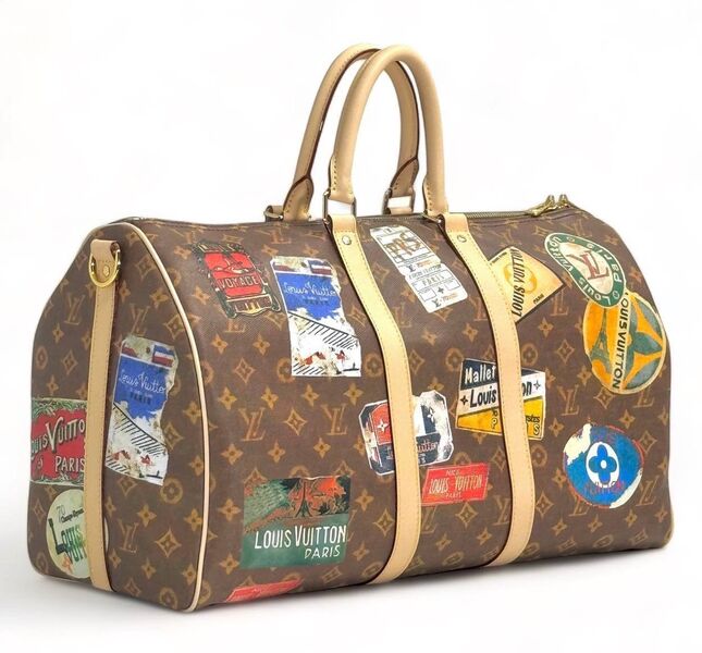 Дорожная сумка Louis Vuitton женский канва 152459