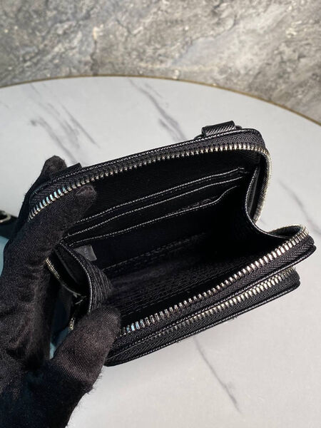 Мужская сумка мессенджер Prada мужской кожа черный 147919-6