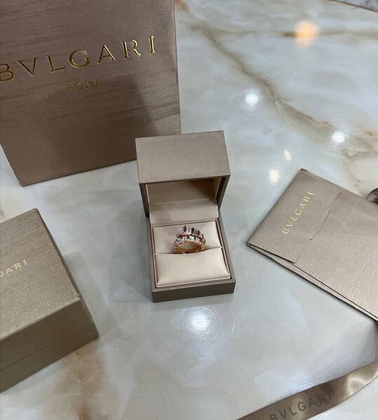 Кольцо Bvlgari бронзовый 176051