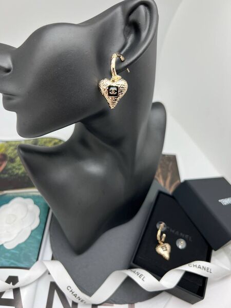 Серьги Chanel бронзовый 175397-3