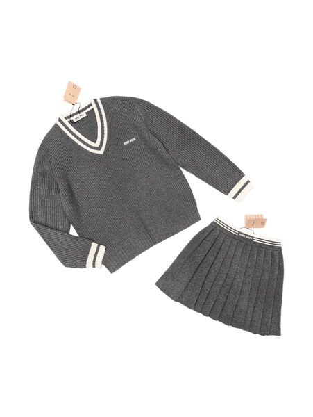 Юбка Miu Miu женский графитовый 173941-6