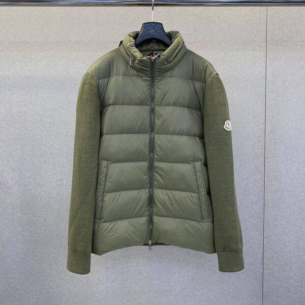 Мужская куртка Moncler мужской болотный 199700-3