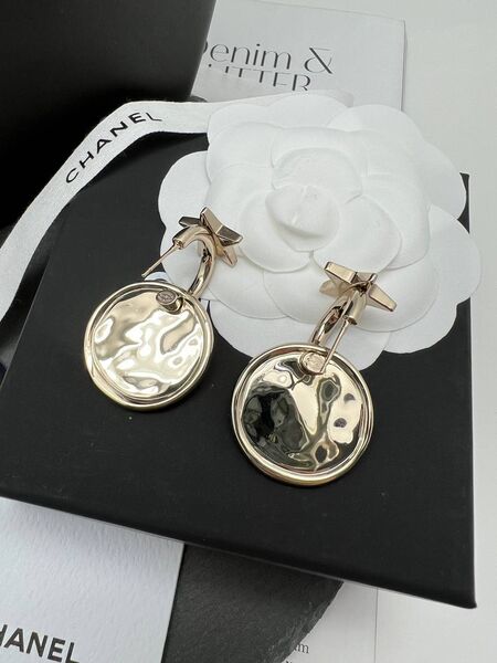 Серьги Chanel бронзовый 175167-2
