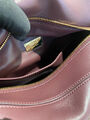 Сумка Loewe женский кожа бордовый 194894-3