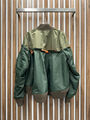 Ветровка Sacai женский болотный 124414-3