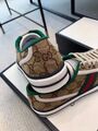 Кеды Gucci женский текстиль бежевый 24851-3