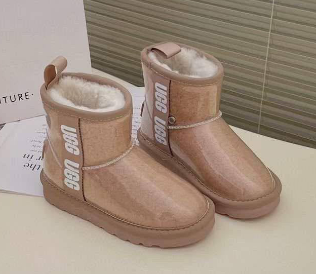 Детские угги Ugg овчина бежевый 93961