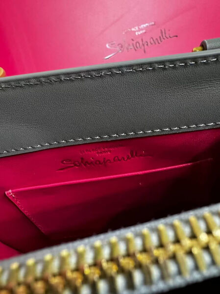 Сумка Schiaparelli женский кожа графитовый 174274-7