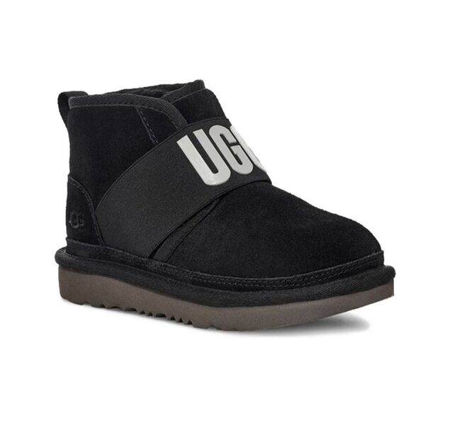 Детские угги Ugg овчина черный 177212