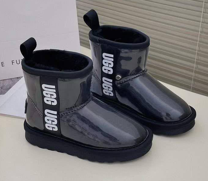 Детские угги Ugg овчина черный 93939
