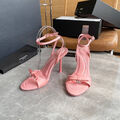 Босоножки Alexander Wang женский кожа розовый 116387-3