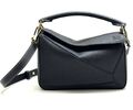 Сумка Loewe женский кожа черный 161180-1